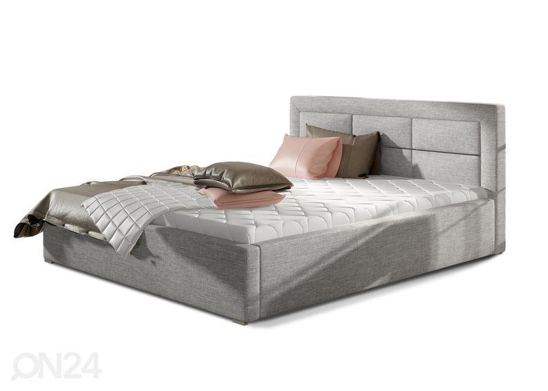 Pesukastiga voodi 200x200 cm suurendatud