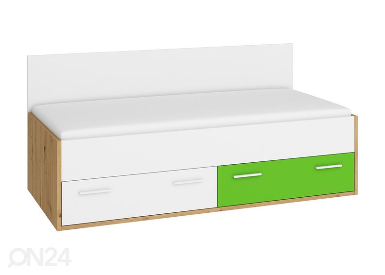 Pesukastiga voodi Blarney 90x200 cm suurendatud