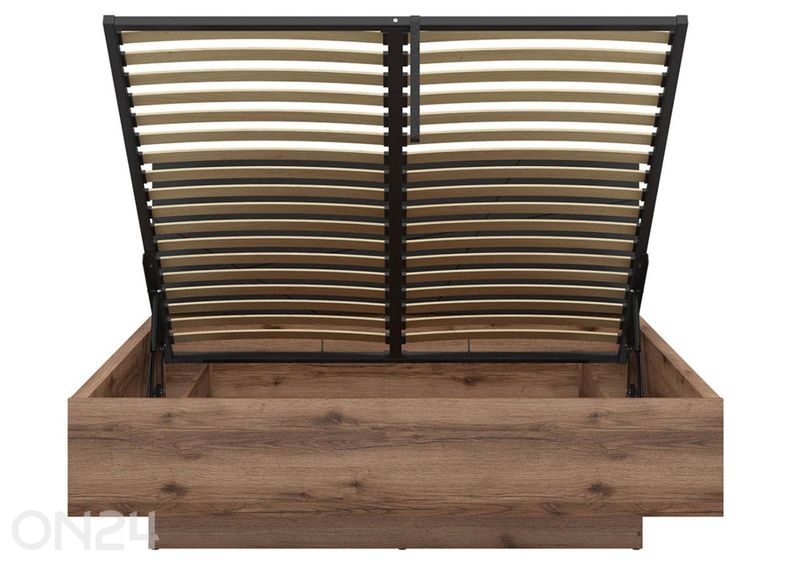 Pesukastiga voodi Forn 160x200 cm suurendatud