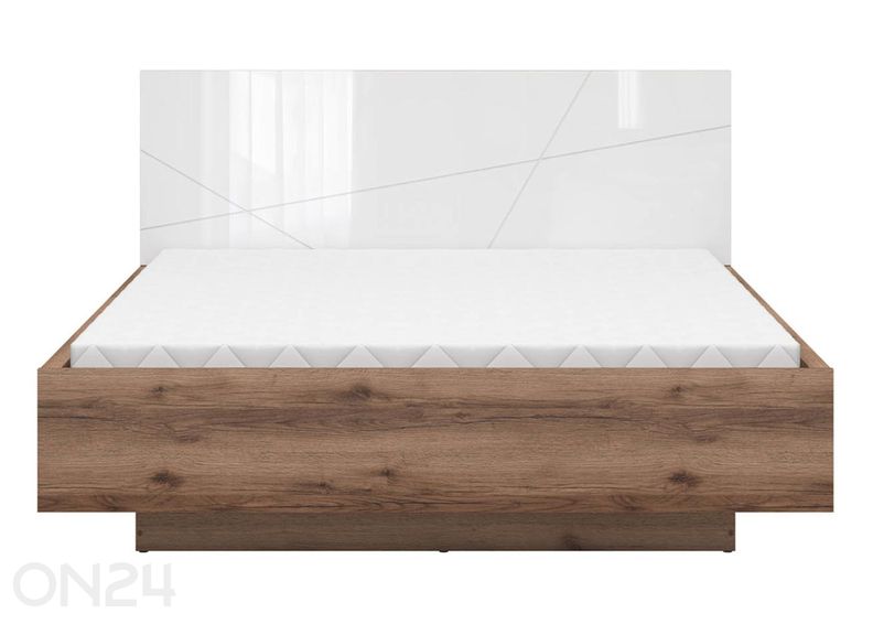 Pesukastiga voodi Forn 160x200 cm suurendatud