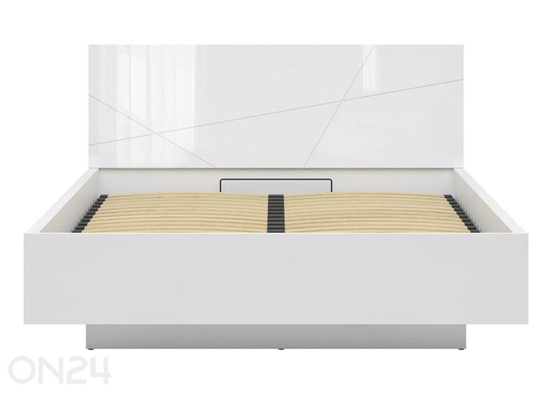 Pesukastiga voodi Forn 160x200 cm suurendatud