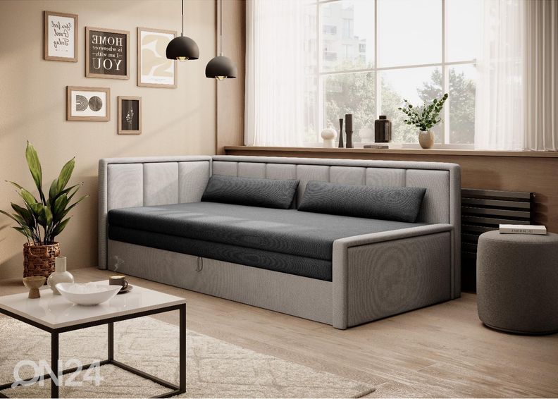 Pesukastiga voodi Kiel suurendatud