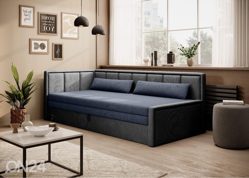 Pesukastiga voodi Kiel suurendatud