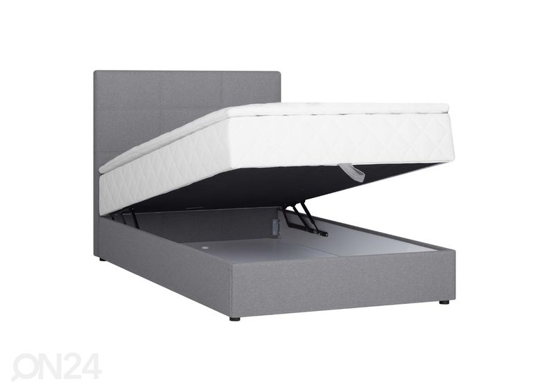 Pesukastiga voodi Levi 120x200 cm suurendatud