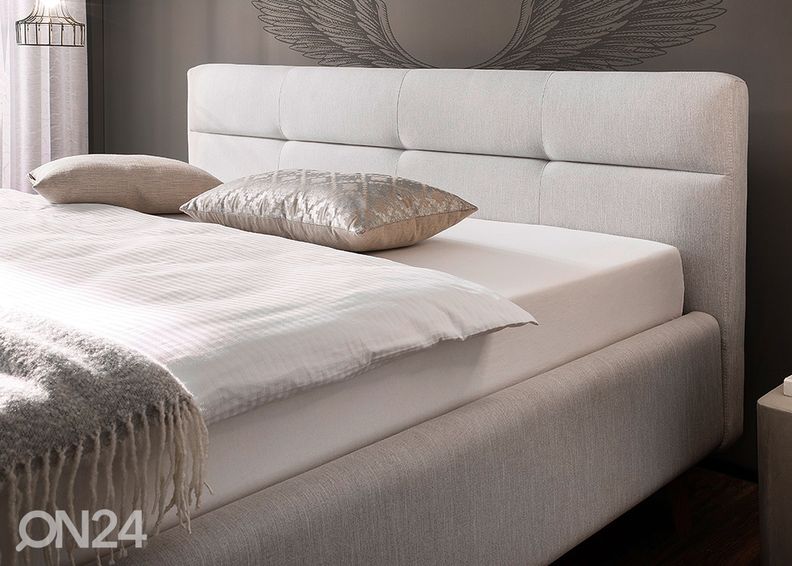 Pesukastiga voodi Lotte 160x200 cm suurendatud
