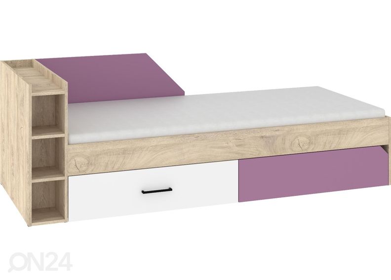 Pesukastiga voodi Pax 90x200 cm suurendatud