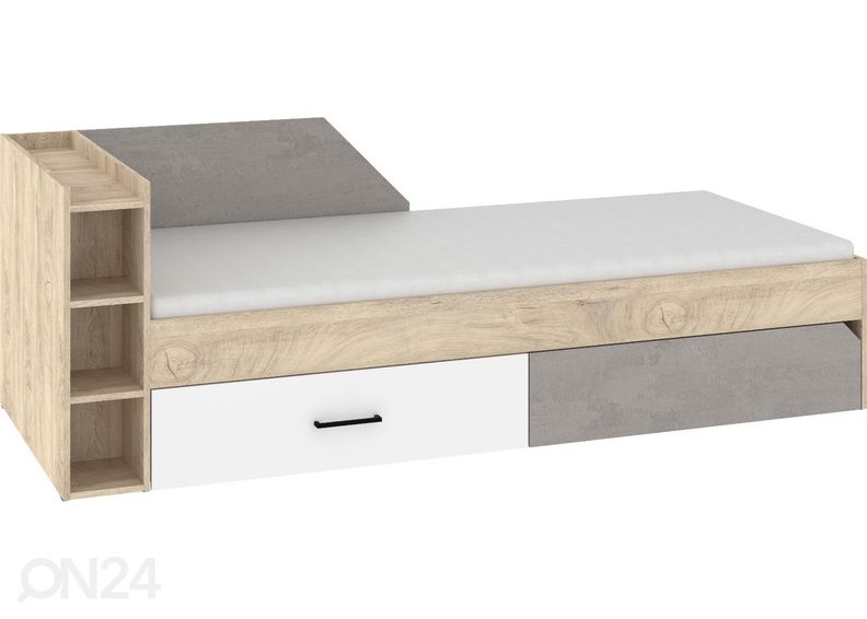 Pesukastiga voodi Pax 90x200 cm suurendatud