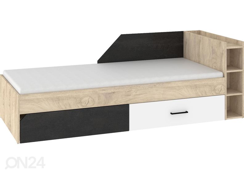 Pesukastiga voodi Pax 90x200 cm suurendatud