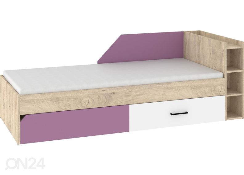 Pesukastiga voodi Pax 90x200 cm suurendatud