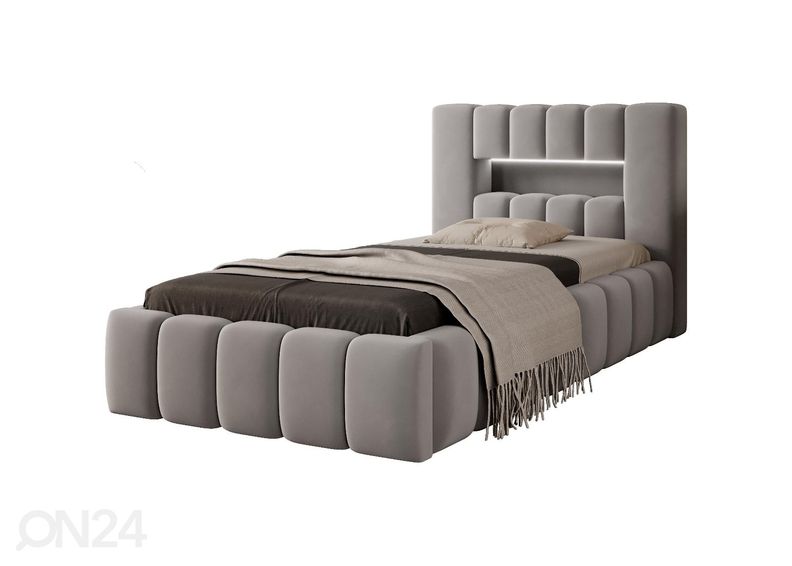 Pesukastiga voodi Victoria 90x200 cm suurendatud