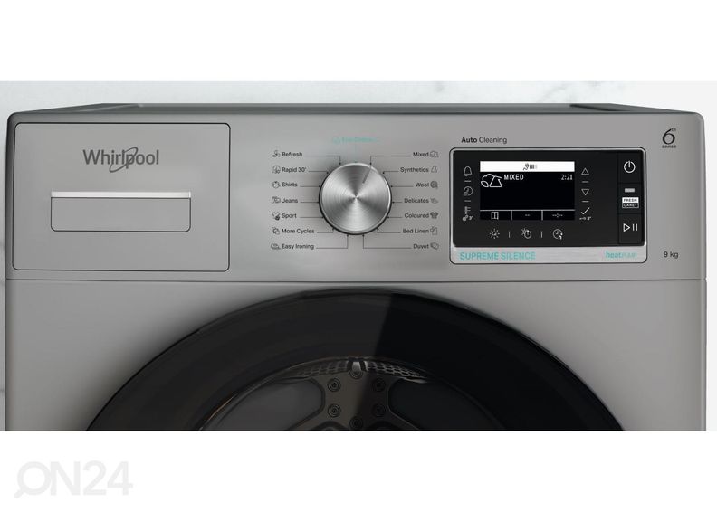 Pesukuivati Whirlpool W7D93SBEE suurendatud