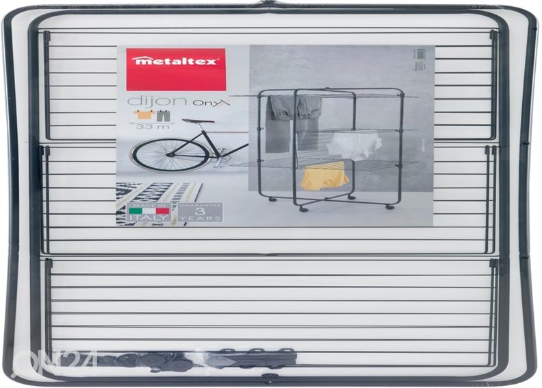 Pesukuivatusrest Dijon Onyx suurendatud