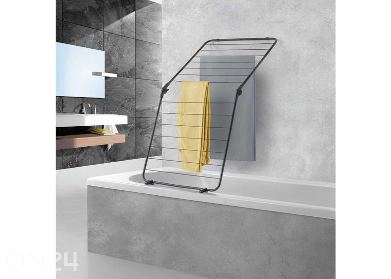 Pesukuivatusrest vannile Nevis Onyx 7 m, must suurendatud