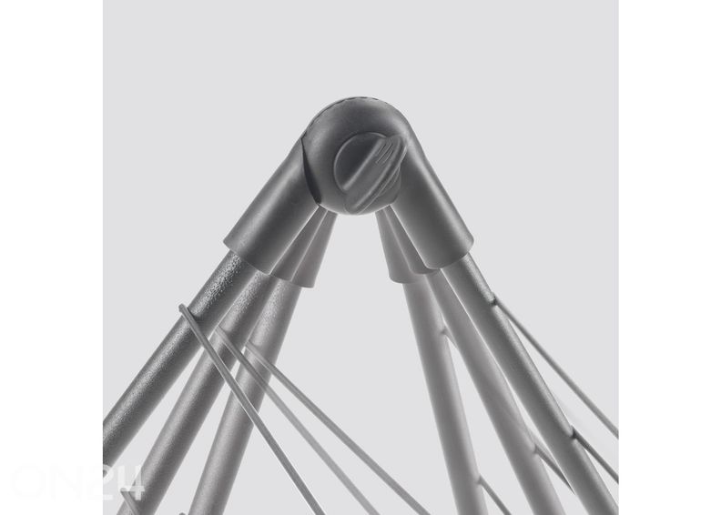 Pesukuivatusrest vannile Nevis Onyx 7 m, must suurendatud