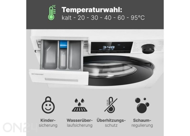 Pesumasin Bomann WA7111 suurendatud