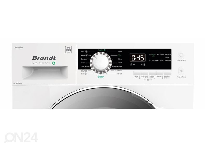 Pesumasin Brandt WFB394QW suurendatud