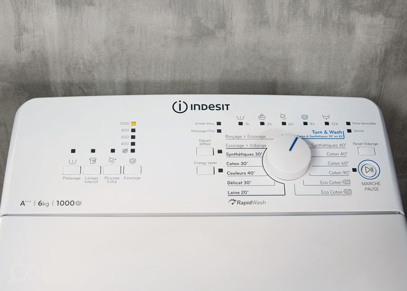 Pesumasin Indesit suurendatud