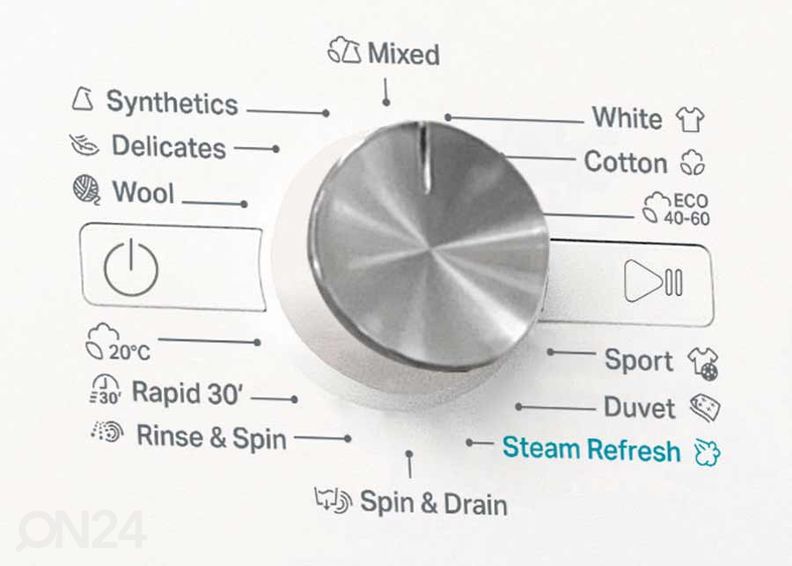 Pesumasin Whirlpool suurendatud