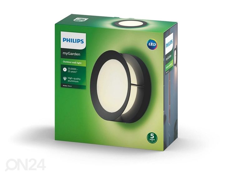 Philips Actea seinavalgusti 1x12 W 1200lm 2700K suurendatud