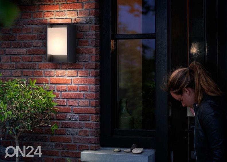 Philips Arbour seinavalgusti 1x6 W 600lm 2700K suurendatud