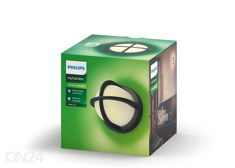 Philips Astilbe seinavalgusti 1xE27 suurendatud