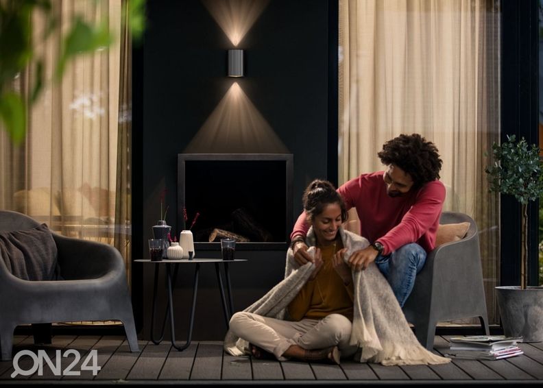 Philips Buxus teras seinavalgusti 2x4,5 W 1000lm 2700K suurendatud