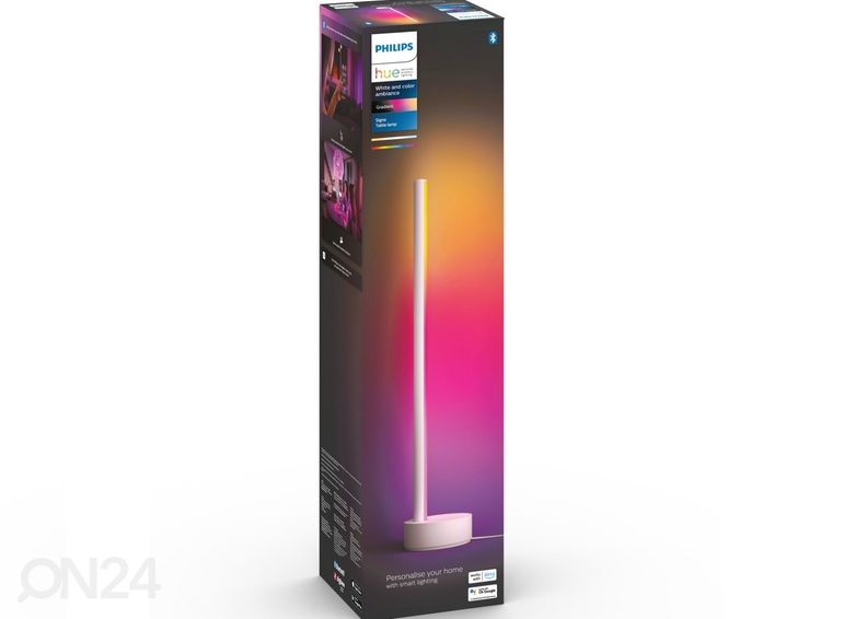 Philips Hue White and Color ambience sujuva toonivahetusega laualamp Signe suurendatud