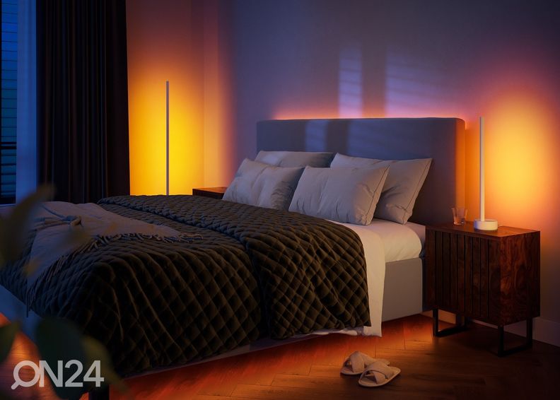 Philips Hue White and Color ambience sujuva toonivahetusega laualamp Signe suurendatud
