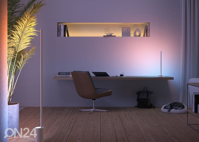 Philips Hue White and Color ambience sujuva toonivahetusega põrandalamp Signe suurendatud