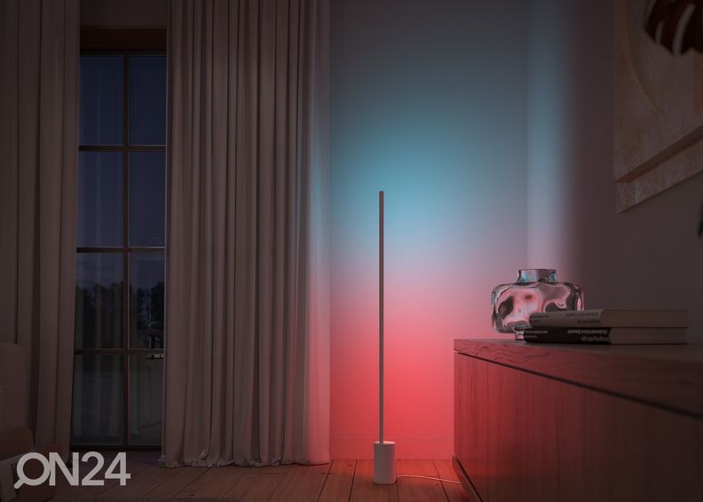Philips Hue White and Color ambience sujuva toonivahetusega põrandalamp Signe suurendatud