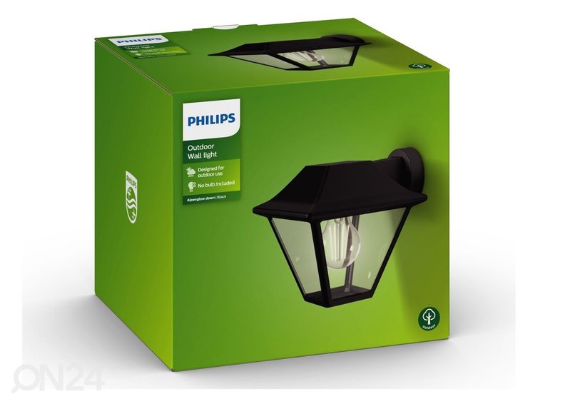 Philips myGarden Alpenglow seinalatern E27 suurendatud