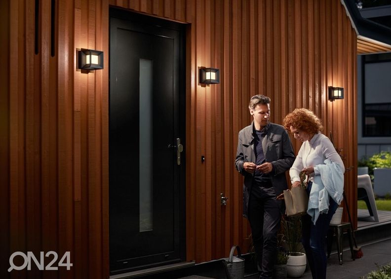 Philips Parterre seinalamp 8 W 800lm 2700K suurendatud