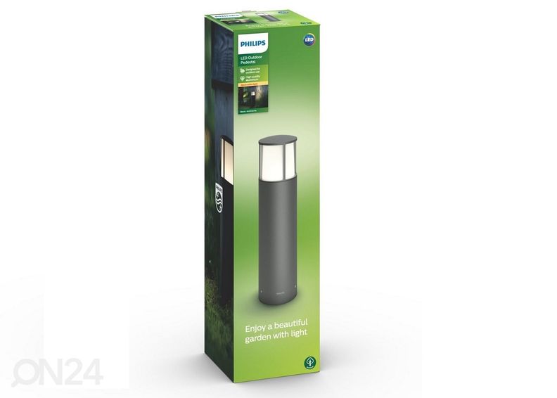 Philips Stock postamentvalgusti 1x6 W 600lm 2700K suurendatud