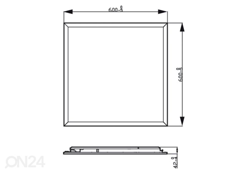 Philips Touch laevalgusti 36 W suurendatud