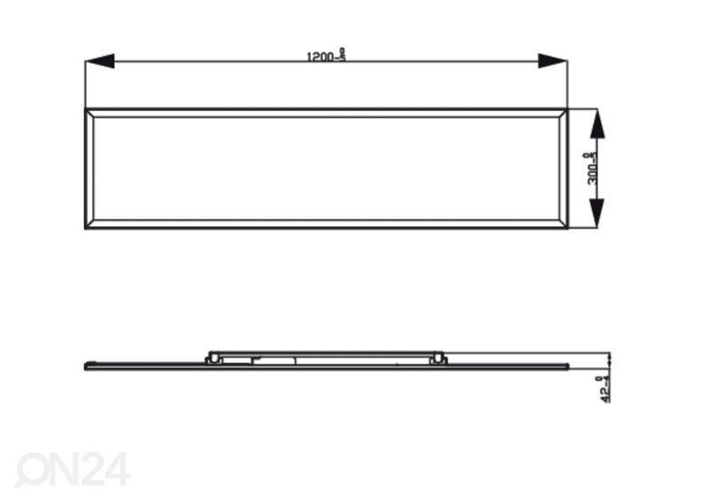 Philips Touch laevalgusti 36 W suurendatud