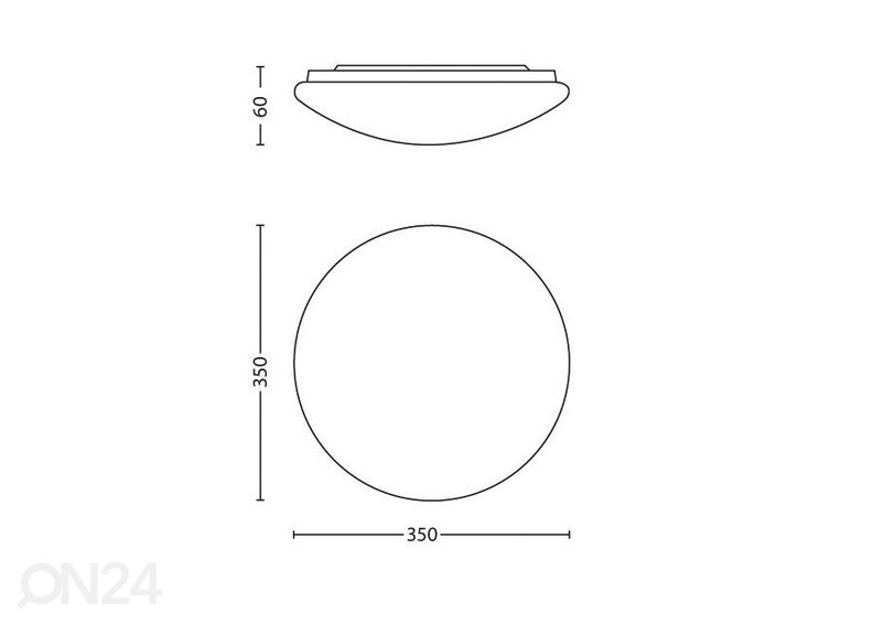 Philips Twirly laevalgusti 17 W suurendatud