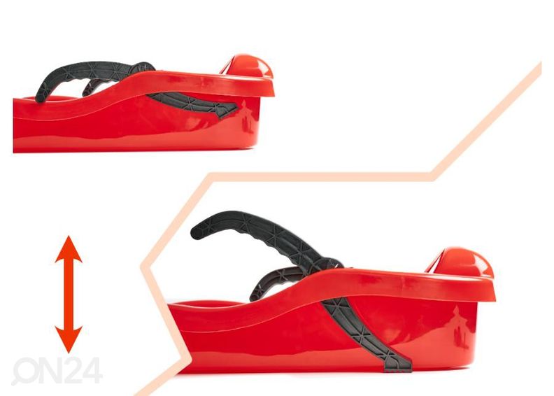 Piduritega kelk plastik suurendatud