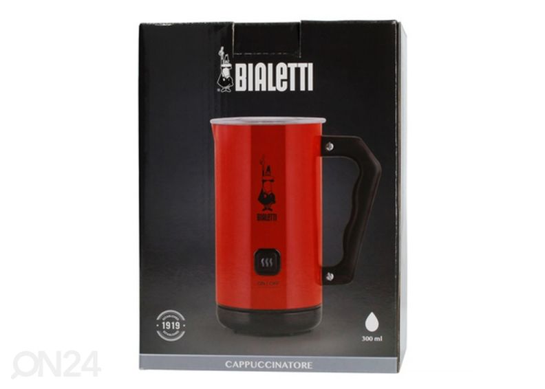 Piimavahustaja Bialetti 0004431, punane suurendatud
