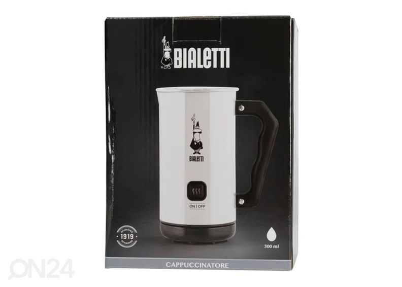 Piimavahustaja Bialetti 0004432, valge suurendatud