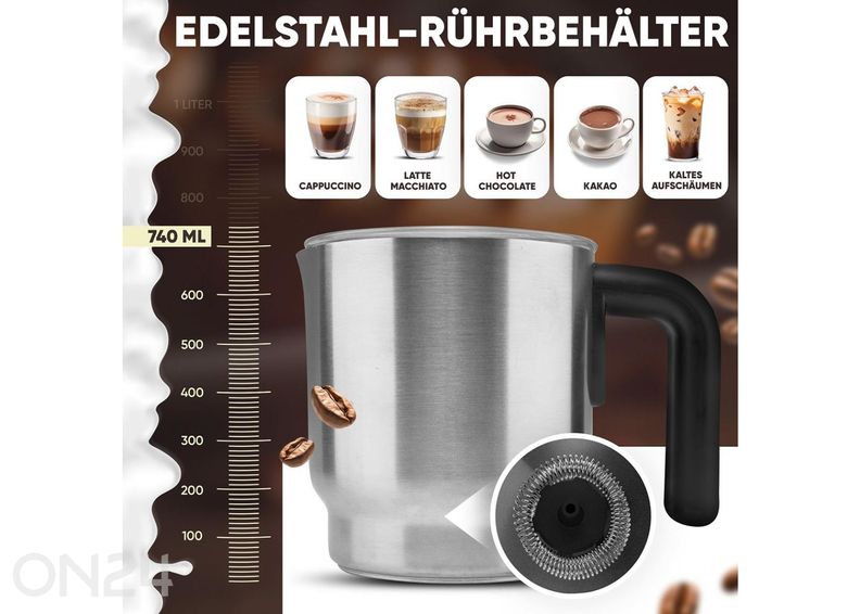 Piimavahustaja Clatronic MS3812 suurendatud