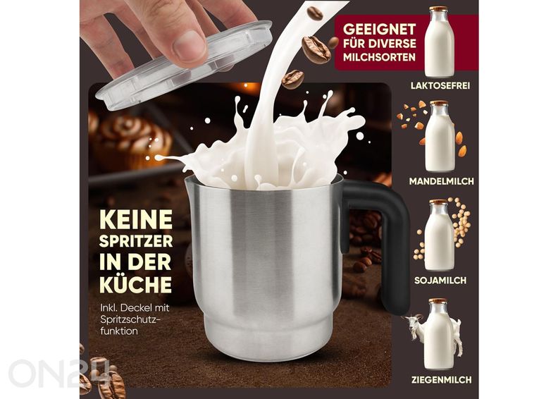 Piimavahustaja Clatronic MS3812 suurendatud