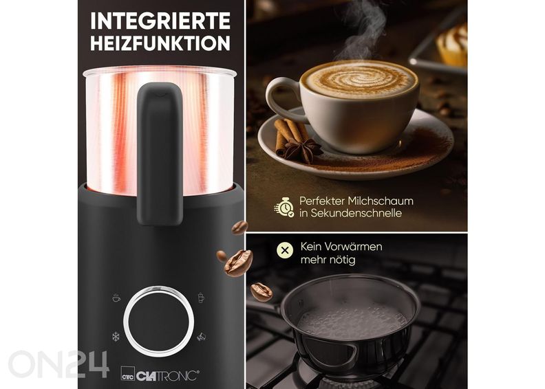 Piimavahustaja Clatronic MS3812 suurendatud