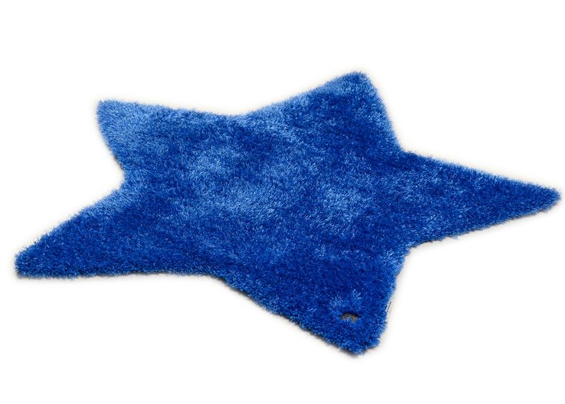 Pikakarvaline vaip Soft Uni Star 100x100 cm suurendatud