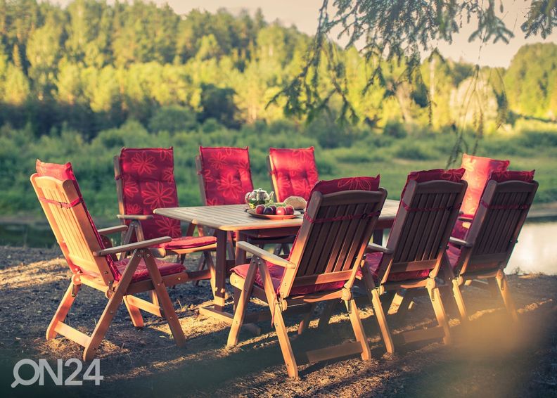 Pikendatav aialaud Bavaria 90x170-220 cm suurendatud