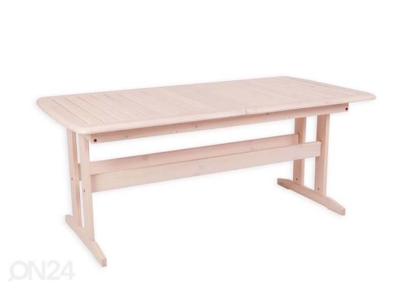 Pikendatav aialaud Bavaria 90x170-220 cm suurendatud