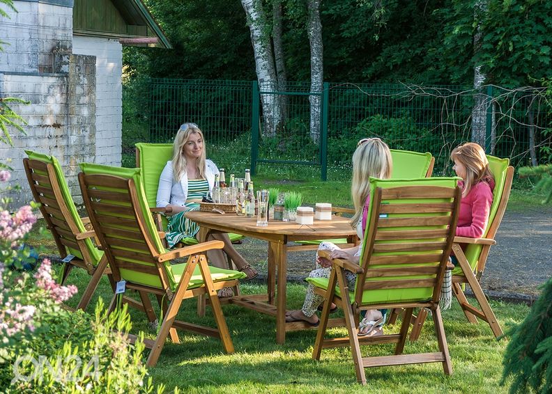 Pikendatav aialaud Finlay 90x153-195 cm suurendatud