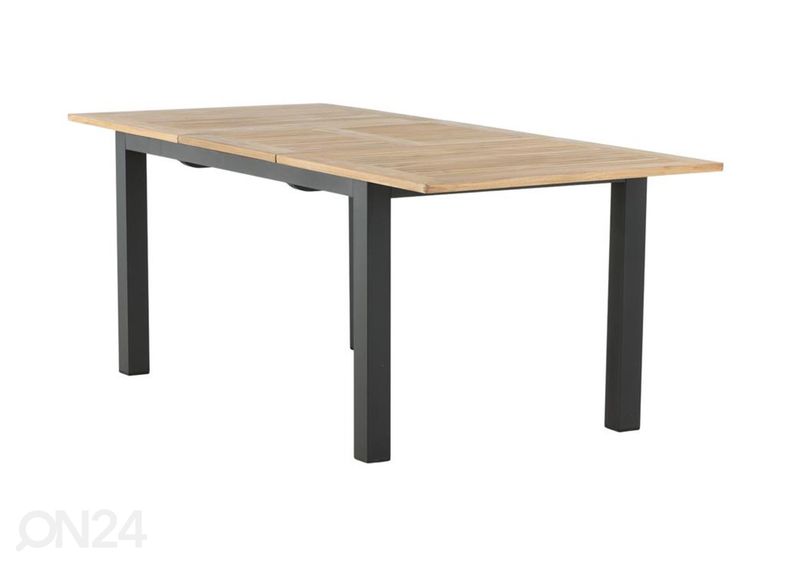 Pikendatav aialaud Panama 152/210×90 cm suurendatud