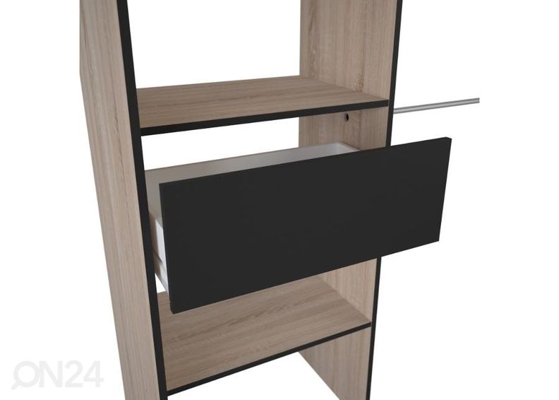 Pikendatav garderoob Chicago 168 cm suurendatud