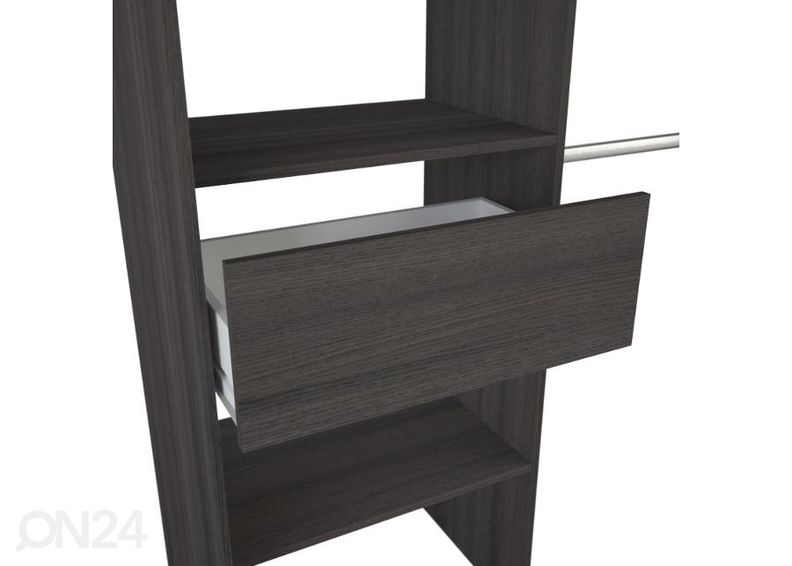 Pikendatav garderoob Chicago 168 cm suurendatud