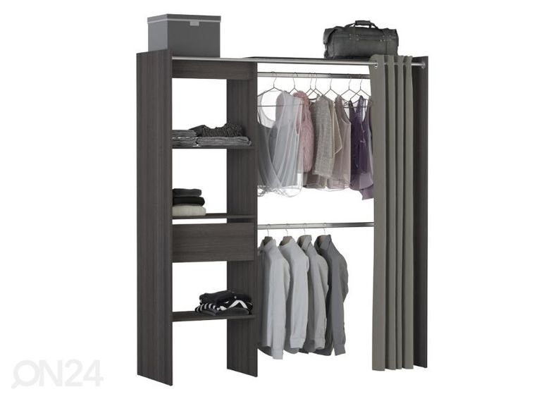 Pikendatav garderoob Chicago 168 cm suurendatud